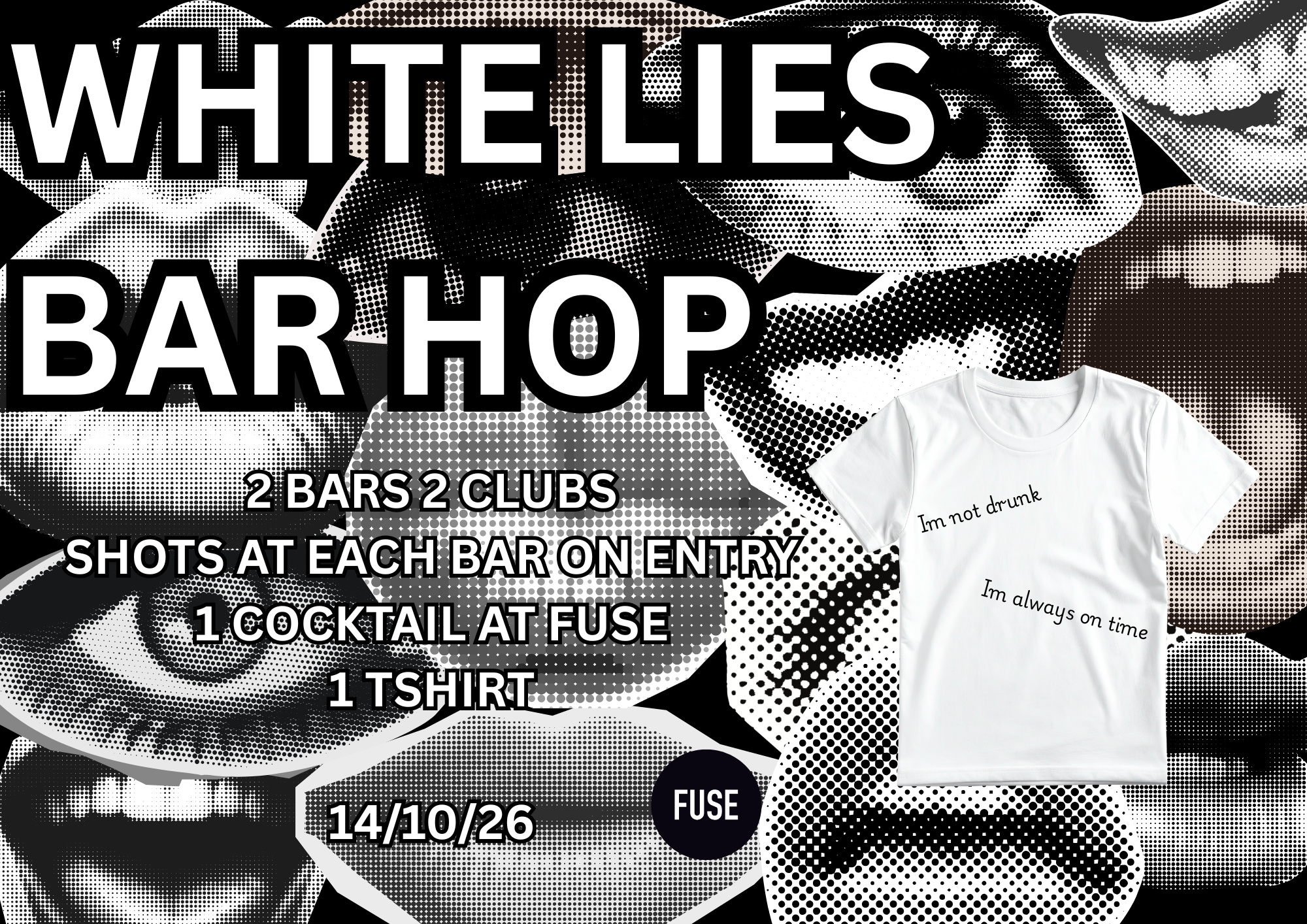 🍺 WHITE LIES BAR HOP image