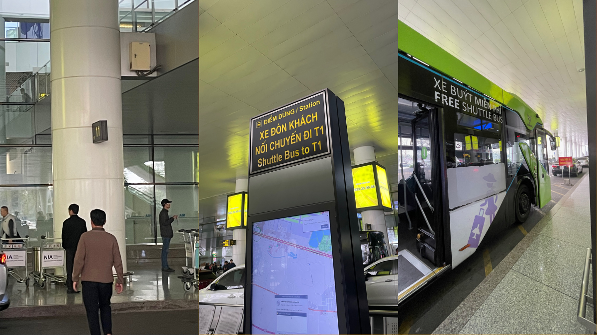How to Transfer from Hanoi International Airport (T2) to Domestic Terminal (T1) image gallery 6